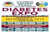 Sihasin N1hat’1 Iin1 DIABETES EXPO health expo sphc 2019.pdf · expo wednesday november 6, 2019 10am-2pm sponsored by: tuba city regional health care, healthy living diabetes education