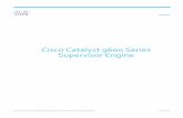 Cisco Catalyst 9600 Series Supervisor Engine Data Sheet · 2019-08-17 · Supervisor Engine 1 C9600-LC-48YL Cisco Catalyst 9600 Series 48-Port 25GE/10GE/(1GE*) Cisco IOS XE 16.11.1