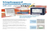 Unplugged communication - Yokogawa Electric · Unplugged communication with your The DAQSTATION Handheld Measuring Station and Message Setter The DAQSTATION Handheld Measuring Station