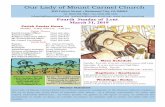 Parish Center Hours€¦ · Easter when we celebrate Christ’s Resurrection. In other words, in the life of Jesus, the apparent defeat of his crucifixion is crucially linked to his