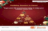 Begin your SIP investments today to enjoy your holidays ... · holidays hassle-free. November 2019 *The Bank of Baroda logo belongs to Bank of Baroda and is used under license. 2