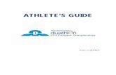 ATHLETE’S GUIDE · Version 1.0 13th of March ATHLETE’S AND TEAM OFFICIALS’ GUIDE Page 2 of 32