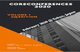CoreConferences 2020 · Abdulrazak Mohamed, School of Planning and Architecture, Vijayawada, India Abhishek Bajpai, Government Engineering College, Kannuaj, Up, India, India Achal