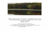 THE AQUATIC PLANT COMMUNITY OF PEPPERMILL LAKE, ADAMS ... · PEPPERMILL LAKE, ADAMS COUNTY, WISCONSIN 2001-2012 Presented by Reesa Evans Certified Lake Manager, Lake Specialist Adams