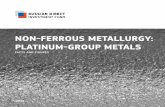 NON-FERROUS METALLURGY: PLATINUM-GROUP METALS · 2014-12-18 · Palladium production in Russia 2010-2013., tonnes Platinum production in Russia 2010-2013, tonnes 100.0 106.6 95.6