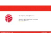 Variational Inference - jbg/teaching/CMSC_726/17a.pdfآ  2020-06-30آ  Variational Inference â€” Inferring