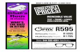  · aka WHAT'S THE BUZZ IN Keeping you in touch With our WHOLE community! 044 533 2530 Email: printshop@mweb.co.za Website: OUR WHAT'S NEW IN PLETT 4 JUNE 2020 PRICES INCREDIBLE VALUE