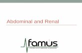 Abdominal and Renalfamus.org.uk/wp-content/uploads/2017/07/FAMUS-AbdoRenal.pdf · Abdominal US difficult Anatomical complexity/variation POCUS = suboptimal patient preparation Accoustically