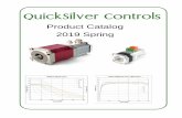 QuickSilver Controls 2019 spring CatalogPower Saving/High Efficiency/Cooler operation Efficiency is key. Our servo controllers run cool, which means lower power and higher efficiency.