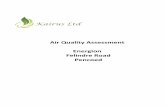 Air Quality Assessment Energion Felindre Road Pencoed · Local Air Quality Management Technical Guidance 2016 (LAQM.TG(16))4 issued by DEFRA for Local Authorities on where the objectives