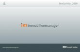 RM Rudolf Müller 1 RM Rudolf Müller...3 RM Rudolf Müller immobilienmanager Media-Infos 2019 ↑ back to overview Media brand In addition to targeted specialist information, today’s