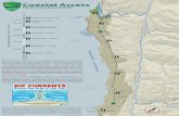 North Coast Coastal Access Trails Map · Six Sea Ranch access trails and Gualala Point Regional Park begin about 45 rniles north frorn the rnouth of the Russian River if following
