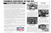 FORMER PANTHERS IN THE NFL - SIDEARM Sports · PDF file Indianapolis Colts Ray McElroy had a six year NFL career as a defensive back for the Indianapolis Colts, Chicago Bears and Detroit