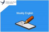 Weekly English - kidbrookepark.greenwich.sch.uk · Usain Bolt –A biography Usain Saint Leo Bolt was born on the 21st of August 1986 in Sherwood Content, a small town in Trelawny,