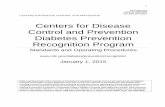 Centers for Disease Control and Prevention Diabetes Prevention Recognition Program · 2015-01-14 · CDC Diabetes Prevention Recognition Program 4 II. Standards and Requirements for