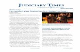 Winter 2013-2014 Newest Justice Fernandez-Vina Seated on N.J. … · 2014-02-03 · Judiciary Times A Publication of the New Jersey Courts Winter 2013-2014. Newest Justice. Continued