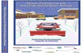 Winter Parking Lot and Sidewalk Maintenance Manual · 2011-03-10 · v Purpose of this Manual The purpose of this manual is to deliver practical advice to those who manage parking
