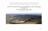 Hill of Banchory Geothermal Energy Project Feasibility Study · Hill of Banchory Geothermal Energy Project Feasibility Study February 2016 : sy e. Page | 2 This report was funded