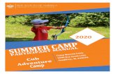 2019 Camp Warren Levis Manual - Scouting Event · 4 — CAMP WARREN LEVIS What To Do Before Camp • Every youth/adult camper should complete Parts A and B of the BSA Annual Health