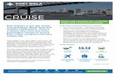 CRUISE - Port NOLA€¦ · Port of New Orleans Cruise At-A-Glance: • Two cruise terminals – Julia Street and Erato Street – with ample, secure parking available. • Carnival