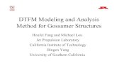 DTFM Modeling and Analysis Method for Gossamer Structures...the development of flight gossamer systems THE END Houfei Fang, Michael Lou, and Bingen Yang Title Microsoft PowerPoint
