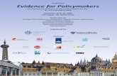 Programme Evidence for Policymakers programme 02-06-20.pdf · 2020-06-09 · Programme Evidence for Policymakers An international conference on generating evidence and data for improved