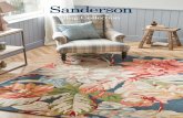Rug Collection · 2019-11-06 · Rug Collection. Sanderson Rugs Founded in 1860, Sanderson is renowned for hand-drawn designs and English garden palettes that bring a timeless and