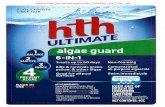 8959-5-1258 hth ultimate algae guard 20150821 …...I product that prevents and kills green and I yellow algae. With one treatment, this product I will prevent algae growth in your