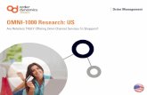 OMNI-1000 Research: US · at 14%, being a blend Cloudfront, Prestashop, WooCommerce, and others. Store Count Sizing Most American retailers included in the Omni-1000 have 251+ stores