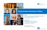 Conquering Compassion Fatigue - CPG 2020-03-06آ  â€¢Define compassion fatigue â€¢Identify signs of compassion