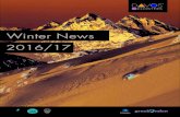 Winter News 2016/17 - Davos · 3 ׀ Destination Davos Klosters ׀ September 2016 Urban Davos, idyllic Klosters Davos Klosters is one of the most famous holiday resorts in the world,