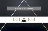 2020 SPIRIT OF ALLIED WINNERS - assets.alliedelec.com · THE SPIRIT OF ALLIED. Th ACE winners are corporate office employees, who Accelerate Company Excellence GEM winners are sales