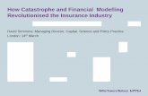 How Catastrophe and Financial Modelling Revolutionised the ... · Financial modelling tools ( eg Igloo) allowed imported catastrophe modelling results to be amended and stressed Better