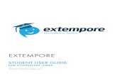 EXTEMPORE · The Extempore app does not currently operate on desktop. The device must have iOS 8.4 or later or Android 4.0 or later in order for Extempore to be downloaded. If you
