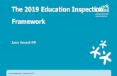 The 2019 Education Inspection Framework...Ofsted strategy 2017–22 The curriculum at the heart of inspection. No need to produce progress and attainment data ‘for Ofsted’, helping