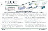 Pure - Field Controls · Pure FlexMountUV™ Coil Cleaner & Air Puri˜er Models Model Sizing (tons) Lamp Length (Inches) Voltage Lamp Wattage Lamp Intensity Lamp Conﬁguration (µW/cm²@1m)