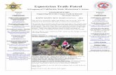 Equestrian Trails Patrol - Home - + Ratification of previous meeting minutes motion made by Cindy Laurensen,