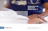PEOPLE WITH IMPACT...As a provider of medical devices that touch the lives of some seven million people every day, it is only natural for Hillrom to focus our corporate social investment