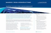 Supply Chain Risk Management - Marsh · campaigns, opportune terrorism, and global pandemics to traditional risks ... brand loyalty, and enhanced shareholder ... We can then take