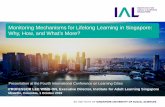 Monitoring Mechanisms for Lifelong Learning in Singapore: Why, … · Monitoring Mechanisms for Lifelong Learning in Singapore: Why, How, and What’s More? MedellÍn, Columbia, 1