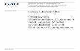 GAO-20-181, GSA LEASING: Improving Stakeholder Outreach and … · 2020-05-06 · Letter 1 Background 4 Selected Stakeholders Identified Several Aspects of GSA Leases That Affect