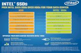 PICK INTEL SATA SSDS OVER HDDS FOR YOUR DATA CENTER · Why move from a Hard Disk Drive (HDD) to a SATA-based Intel® Data Center SSD? Author: Intel Corporation Subject: Intel® SATA