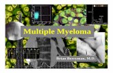 Multiple Myeloma - Semantic Scholarpdfs.semanticscholar.org/presentation/8f59/...Myeloma- Introduction • A clonal disorder of plasma cells (B-cells). • Affects 1 in 300,000. –