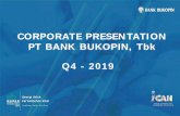 CORPORATE PRESENTATION PT BANK BUKOPIN, …...Company Structure Ownership 92,78% Ownership 97,03% BankBukopin(“TheCompany”)wasestablishedin 1970 and became publicly listed after