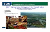ERP: Willamette -Ecosystem Services Projectsites.nationalacademies.org/cs/groups/pgasite/documents/... · 2020-04-14 · 1 1 10/29/2007 ERP: Willamette -Ecosystem Services Project