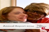 Annual Report 2014 · Quality of Life 1,290 19,776 17,295 1,997 3,365 9,853 83 174 Treatment Prevention Screenings Services Provided in 2014 We have reached central Indiana residents