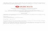 Oversea-Chinese Banking Corporation Limited regulatory... · With the addition of Barclays WIM Singapore and Hong Kong, Bank of Singapore’s AUM will rise by 3.3% to US$73.33 billion.