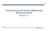 Purchasing and Invoice Matching Enhancements · Purchasing and Invoice Matching Emailing PO’s and RFQ’s Print Official Copy When Print Official Copy is selected, the Print Options