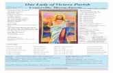 Our Lady of Victory Parish - Amazon Web Services · 4/8/2018  · Our Lady of Victory Parish Baptisms Please call the Parish Office to make arrangements Health Ministries 508 -509