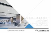 ACOUSTIBUILT - Armstrong World Industries · 2020-06-05 · ACOUSTIBuilt ™ Cloud installation; Vincennes University, Vincennes, IN Now, whether you’re creating a space for quiet